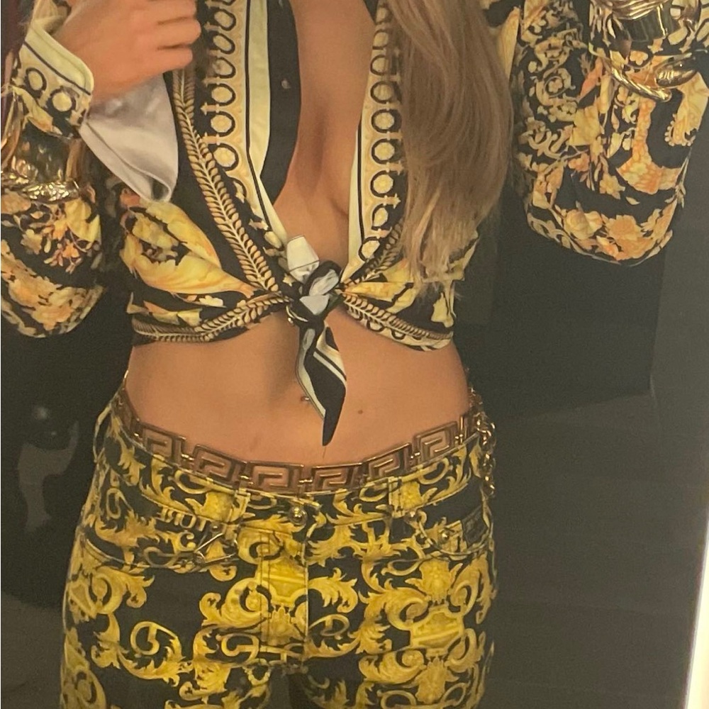 Versace Jean Couture Barroco Baroque Jeans men